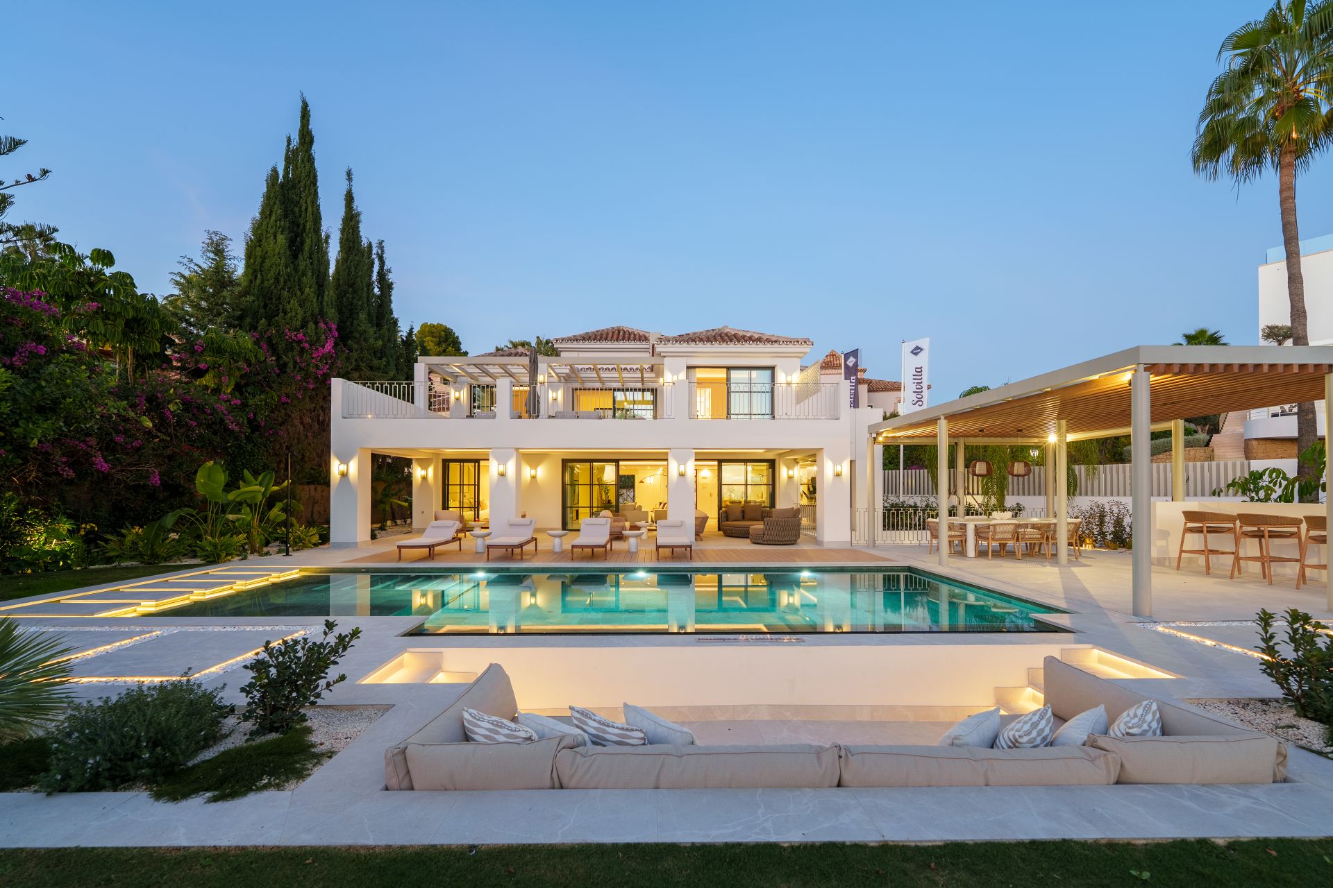 Villa Agata – vilă mediteraneană modernă în La Quinta, Benahavís